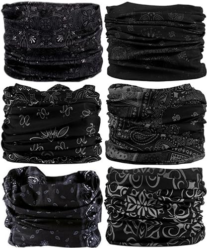 LANCHY Head Wrap Headwear Headband Bandana Face Mask magic scarf for men women - Image 1