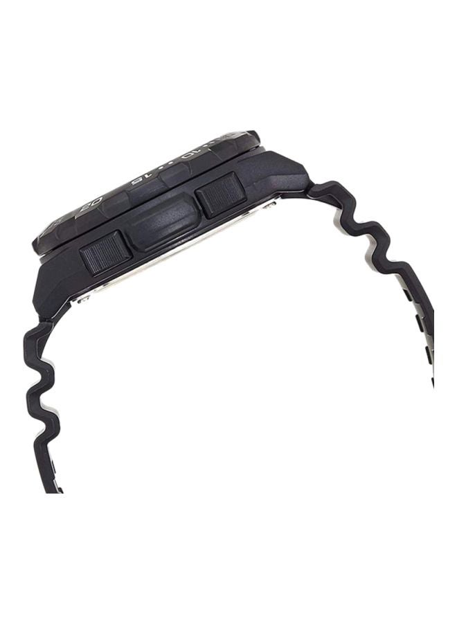 كاسيو ساعة يد شبابية بعقارب ورقمية طراز AEQ-100W-1AVEF - مقاس 48 مم - لون أسود رجال - Image 3
