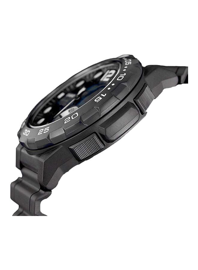 كاسيو ساعة يد شبابية بعقارب ورقمية طراز AEQ-100W-1AVEF - مقاس 48 مم - لون أسود رجال - Image 4