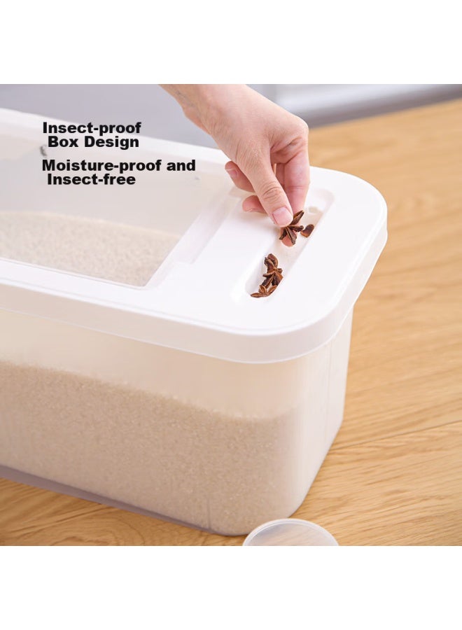 JD.com Jd Jingzao Rice Container, Insect-proof Storage For Rice And Grains, Food-grade Flour Bin, 20 Jin Capacity - Image 3