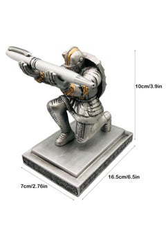 Y&D Executive Knight Pen Holder Personalized decoration Desk Accessory Stationery organizer, creative Stand Decorative Gift for Office  - Image 4