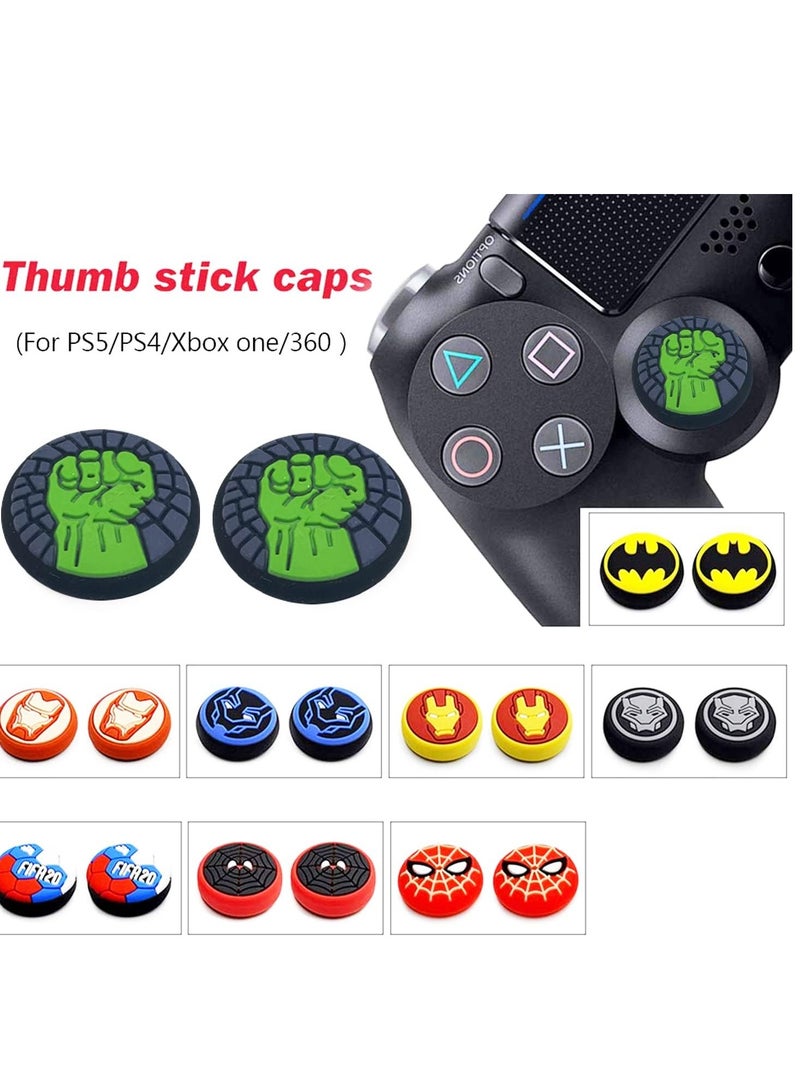 2-Piece Galaxy Thumb Grip Set For PS4/PS5 Controllers ﻿  - Image 5