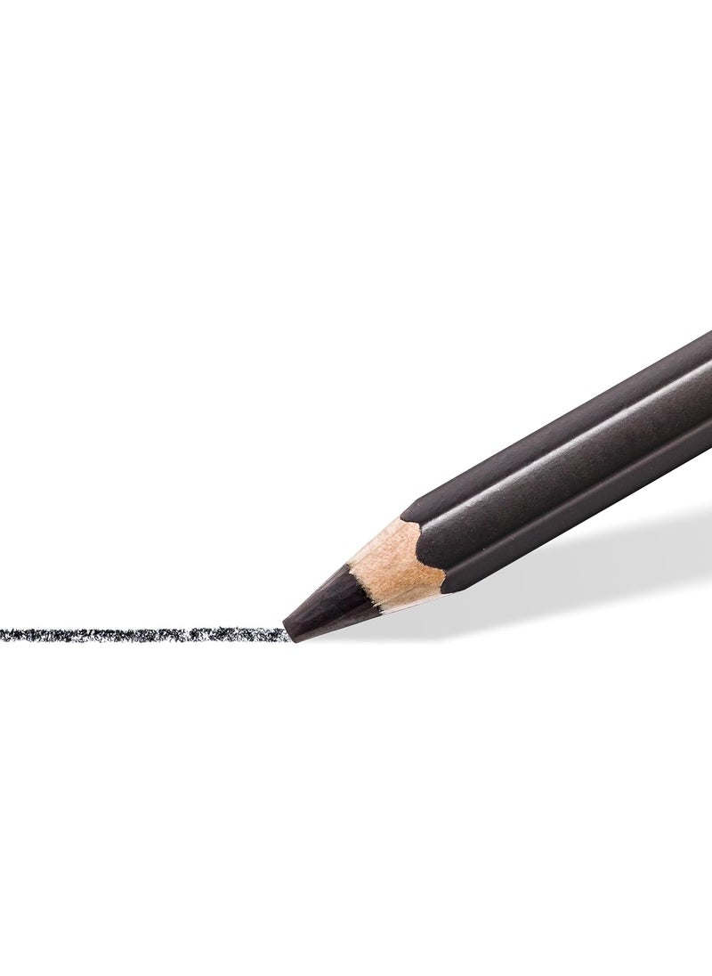 STAEDTLER Staedtler Drawing Or Sketch Pencils Wood 100B G6Black  - Image 4