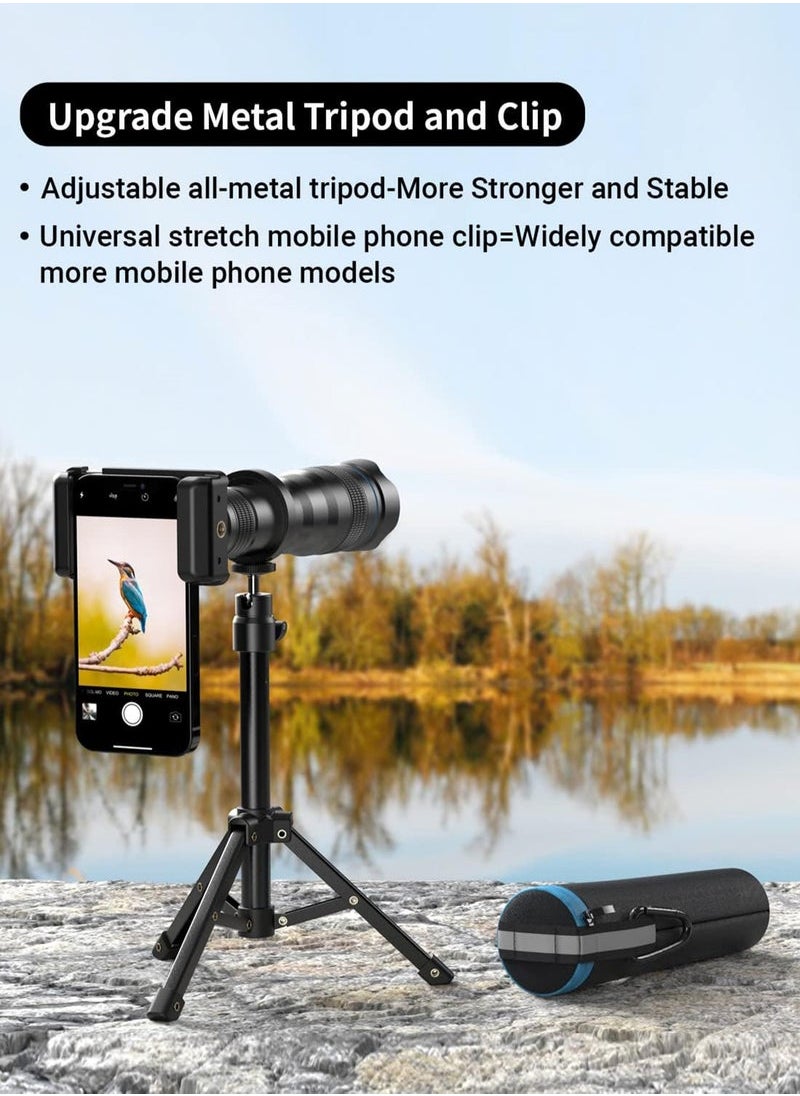 Generic Power 36X HD Telephoto Lens, Telephoto Mobile Cell Phone Lens with Tripod for iPhone 14/13 Pro, for Samsung and Most Smartphone  - Image 3