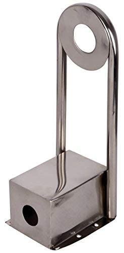 Riya RE109 Stainless Steel Resin Bowl Stand with 100% Rust Prove, Silver, 33cm x 12cm x 14cm - Image 3
