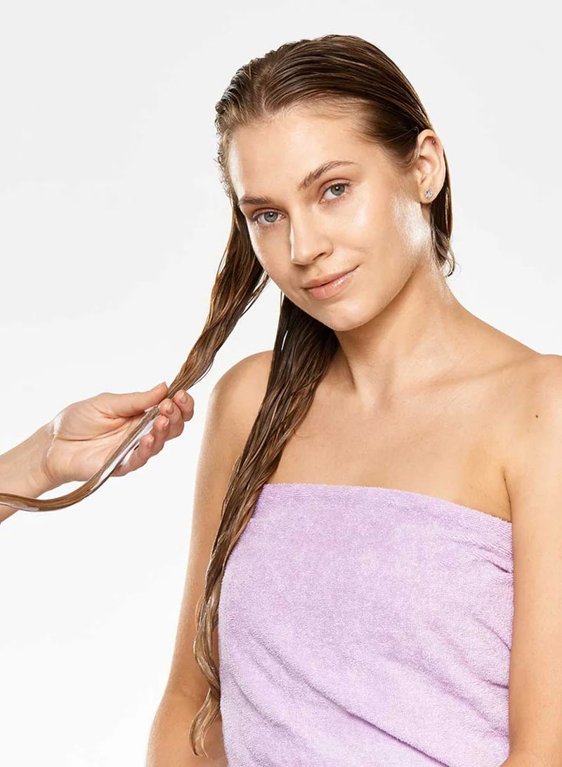 Milk Shake بلسم حجم الحل – بلسم مكثف لجميع أنواع الشعر – تركيبة خالية من البارابين مع مشتقات قصب السكر وبروتينات الحليب ومستخلصات الفواكه العضوية لجسم لامع وخفيف وطويل الأمد، 1 لتر - Image 4