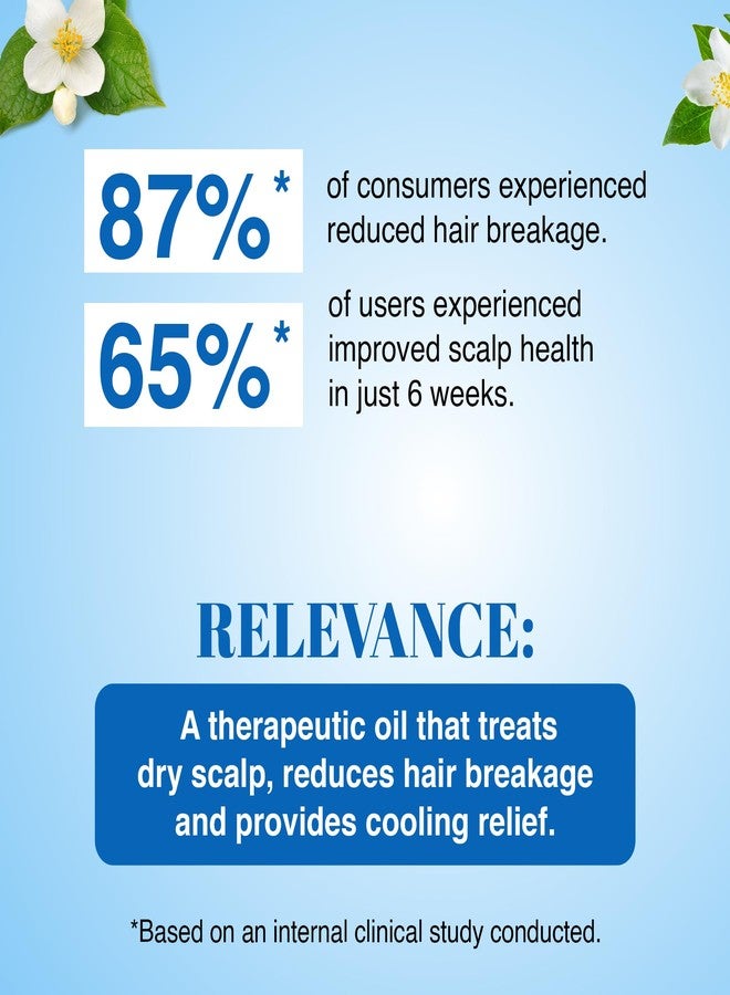 Nimson Coconut Jasmine Hair Oil with Vitamin E | For Shiny, Long Hair | Non-Sticky & Nourishing | 180ml x 2 - Image 4