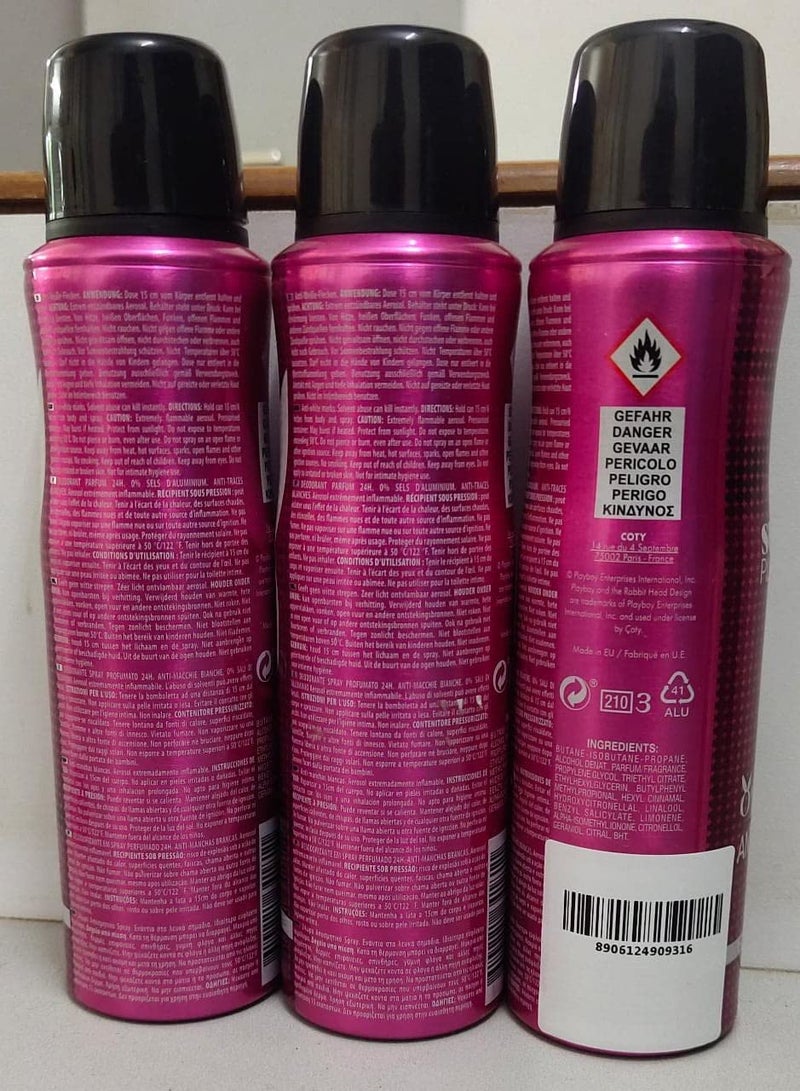 Playboy Super Women Deodorant Spray 150ml (Pack of 2) - Image 2