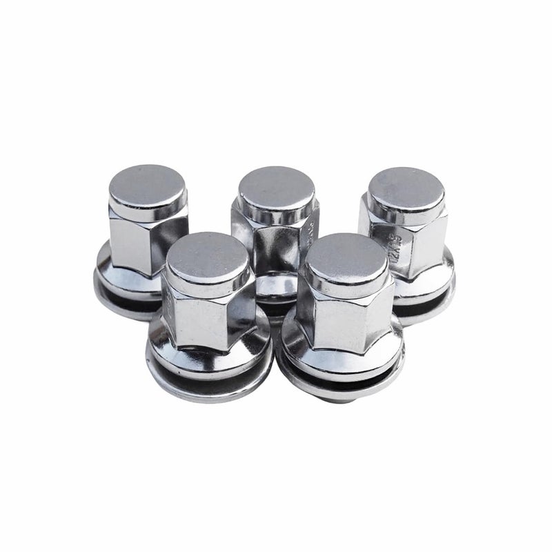 Mysttoo 5PCS M12x1.5 Chrome Wheel Lug Nuts for Jaguar Vehicles - Image 1