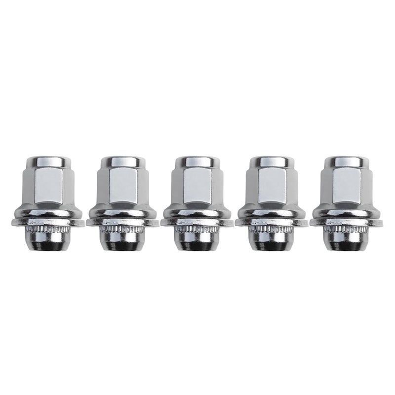 Mysttoo 5PCS M12x1.5 Chrome Wheel Lug Nuts for Jaguar Vehicles - Image 3