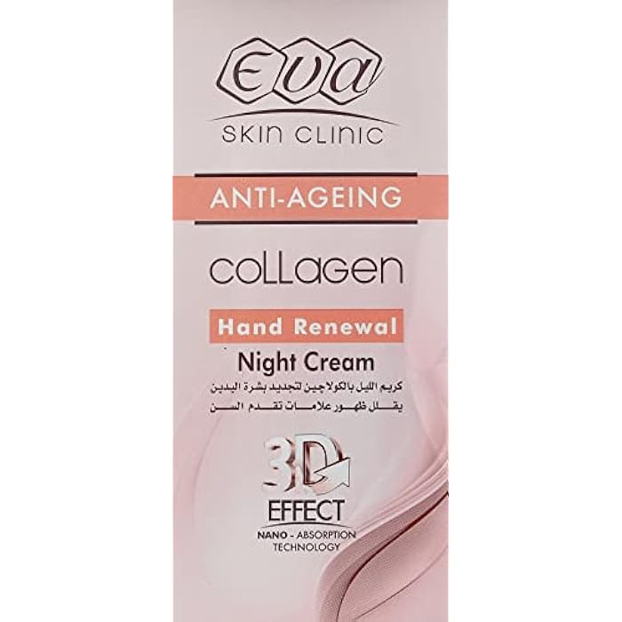 Eva Skin Clinic Anti-Ageing Collagen Hand Renewal Night Cream 100 ml - Image 3