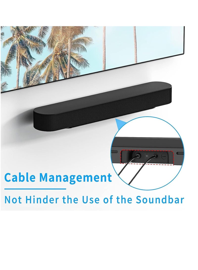 Rugged Metal Wall Mount Utility Display Stand with Cable Management for G1/BeamG2 Soundbar Wall Mount for Gen 1 Gen 2 - Image 5