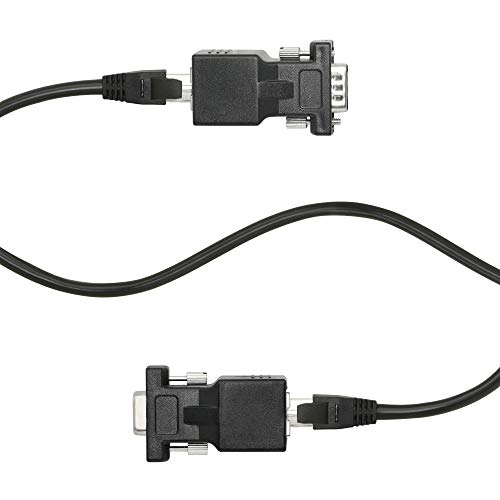 XMSJSIY DB9 RS232 to RJ45 Extender, DB9 9-Pin Serial Port Female&Male to RJ45 CAT5 CAT6 Ethernet LAN Extend Adapter Cable-2pcs (2-Adapter) - Image 5