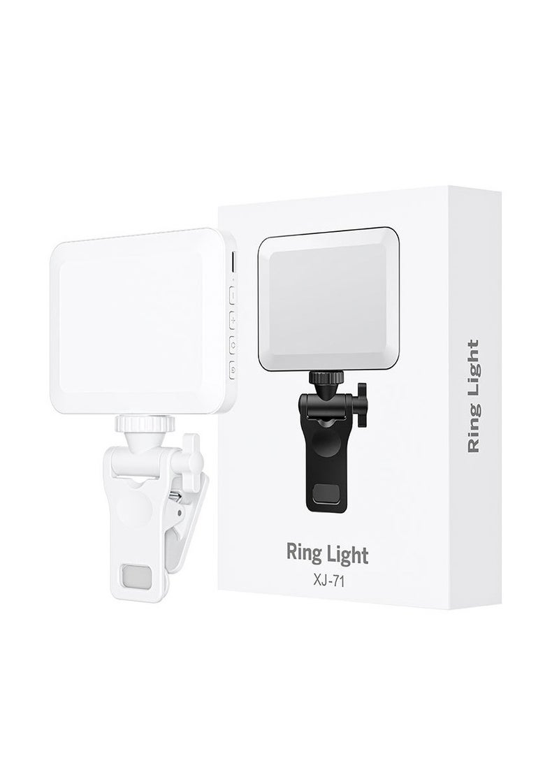 General Selfie Light, 3 Light Modes, Clip-On Light, 2000mAh Phone Light, Rechargeable Phone Light, Portable Clip-On Light, Adjustable Phone Selfie Light, Selfie Light Kit 