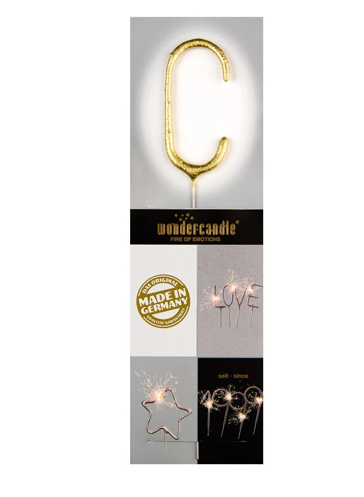 Wondercandle Gold Sparkler Candle C
