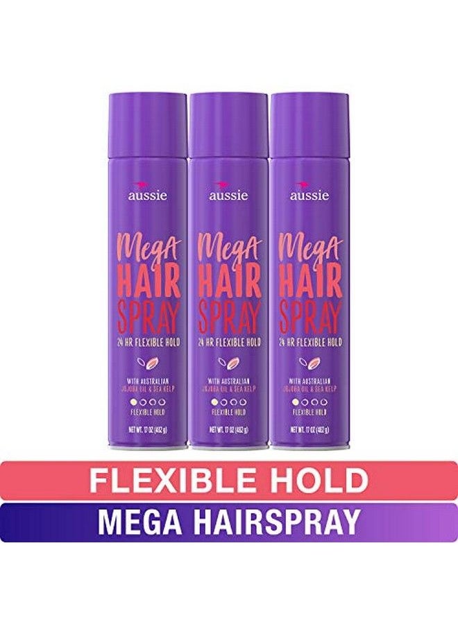 Mega Hairspray With Jojoba Oil & Sea Kelp Flexible Hold 17 Fl Oz Triple Pack - pzsku/Z859EE0BCF93D601B45B6Z/45/_/1660655730/1c17520f-7534-4e54-b396-e20a2141ed56