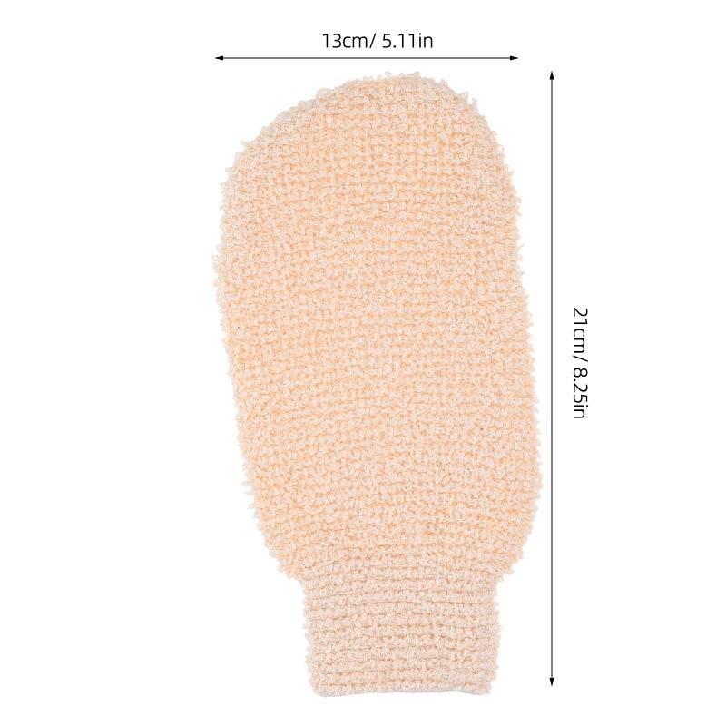 Spa Exfoliating Body Scrub Glove Dead Skin Cell Remover Deep Cleansing Exfoliator Mitt for Men Women - Image 2