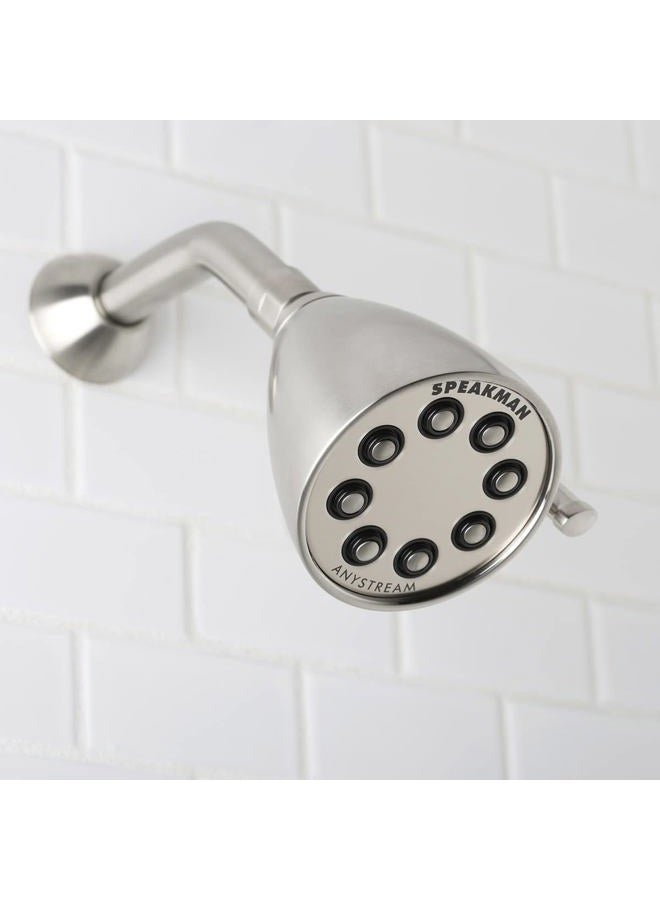 Speakman S-2251-BN Signature Icon Anystream High Pressure Adjustable Solid Brass Shower Head, Brushed Nickel - Image 4