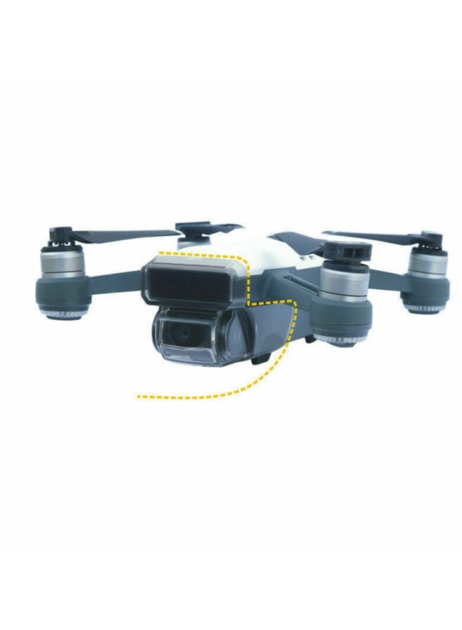 1pcs Camera Lens Guard Protector Case Gimbal Transparent Cover Compatible with DJI Spark Drone Protection Cover Case - Image 3