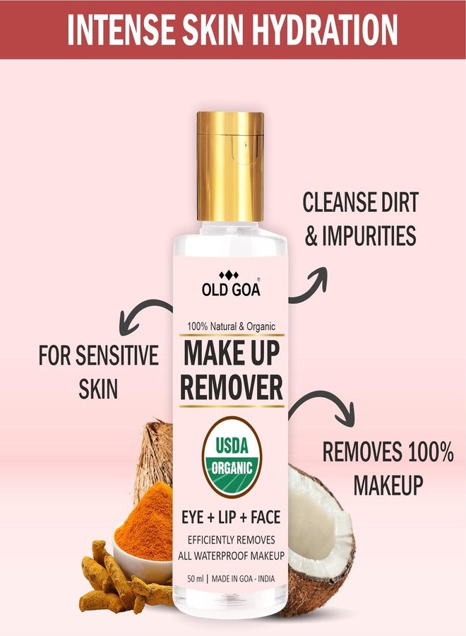 OLDGOA Make-Up Remover | Gentle & Effective Makeup Cleansing | Removes Waterproof Makeup from Lips, Eyes & Face | Non-Greasy, Hydrating Formula | 50ML Travel-Friendly Bottle - Image 4