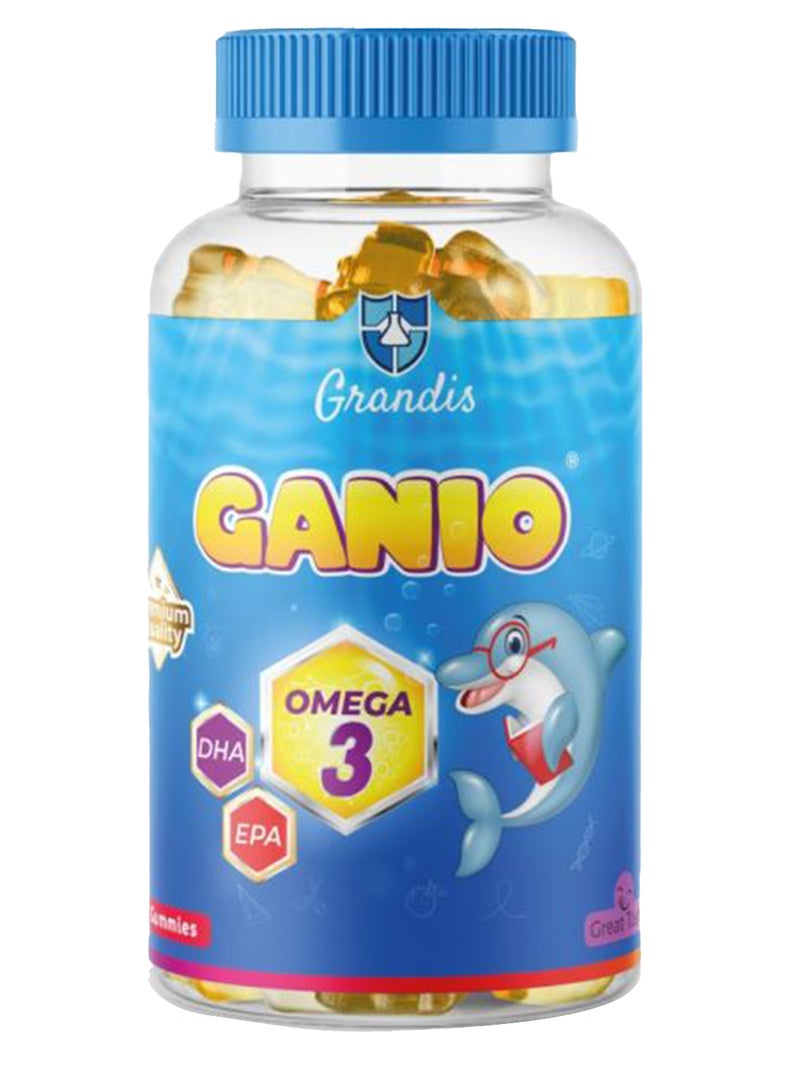 جرانديز جانيو كيدز أوميجا 3 علكات 60 إس