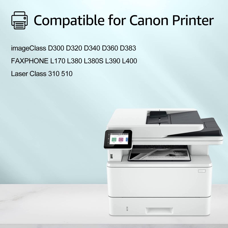 greencycle Compatible 7833a001aa S35 S-35 FX8 Toner Cartridge Replacement for Canon imageCLASS D320 D340 D383 510 FAXPHONE ICD-340 L170 L400 Printer Copier Ink Cartridge (Black, 2 Pack) - Image 2