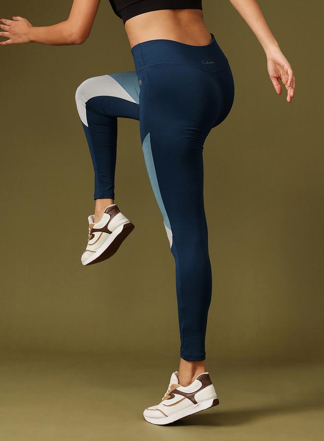 كلوفيا ليجنز ضيق بنمط كتل الألوان - Image 5