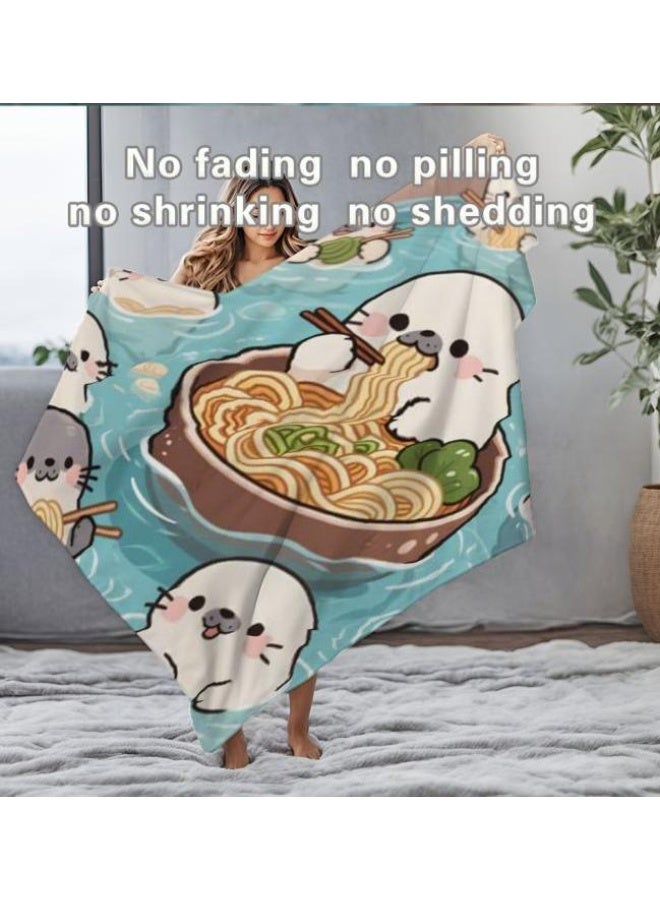 عام بطانية رقيقة من الفانيلا الكرتونية للأطفال والرضع (دافئة ومريحة، ومناسبة للنوم والألعاب) 70 سم * 100 سم - Image 1