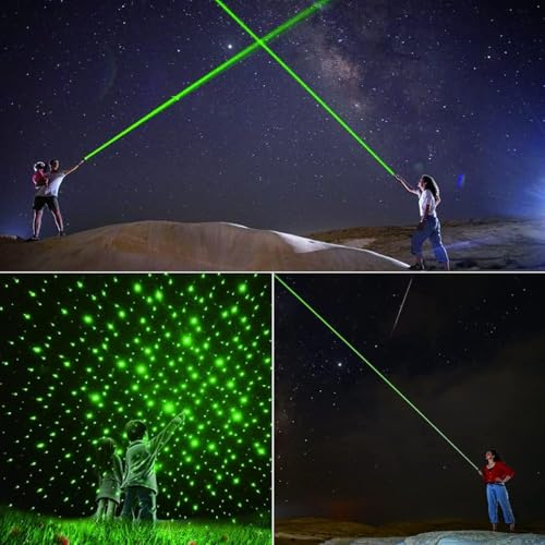 Obedient Green Laser Pointer High Power | Smart Laser Light Pen | Laser Light Powerful Long Range 5000m Beam | Laser Pointer for Presentation, Stargazing, Outdoor Use - Image 3