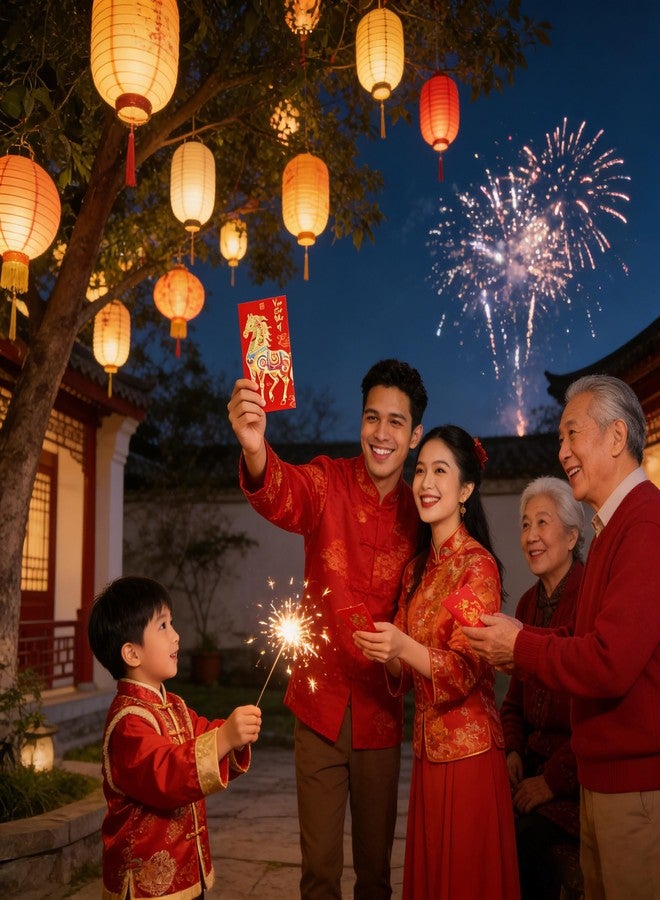 Temogole Vietnamese Red Envelopes Chinese Asia Vietnamese Lunar New Year Lucky Money Red Envelope Pocket Year of the Horse 2026 Decorations Li Xi for Cash 36 Pcs - Image 4