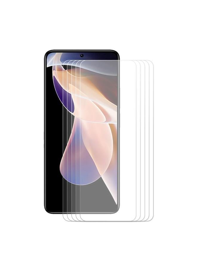 PINWUYO 5 PCS For Xiaomi Redmi Note 11 Pro / Note 11 Pro+ ENKAY Hat-Prince 0.26mm 9H 2.5D Curved Edge Tempered Glass Screen Protector - Image 1