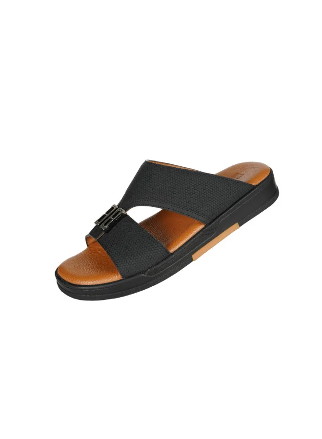 barjeel uno 008-3403 Barjeel Uno Men Arabic Sandals BJM 16 Black