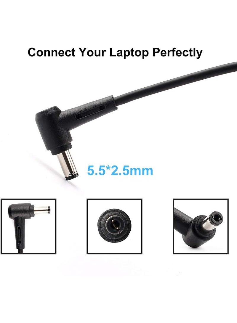 65W 19V 3.42A Laptop Power Adapter – Compatible with ASUS N17908, K52, X550, VivoBook Series – AC Charger 5.5×2.5mm - Image 2