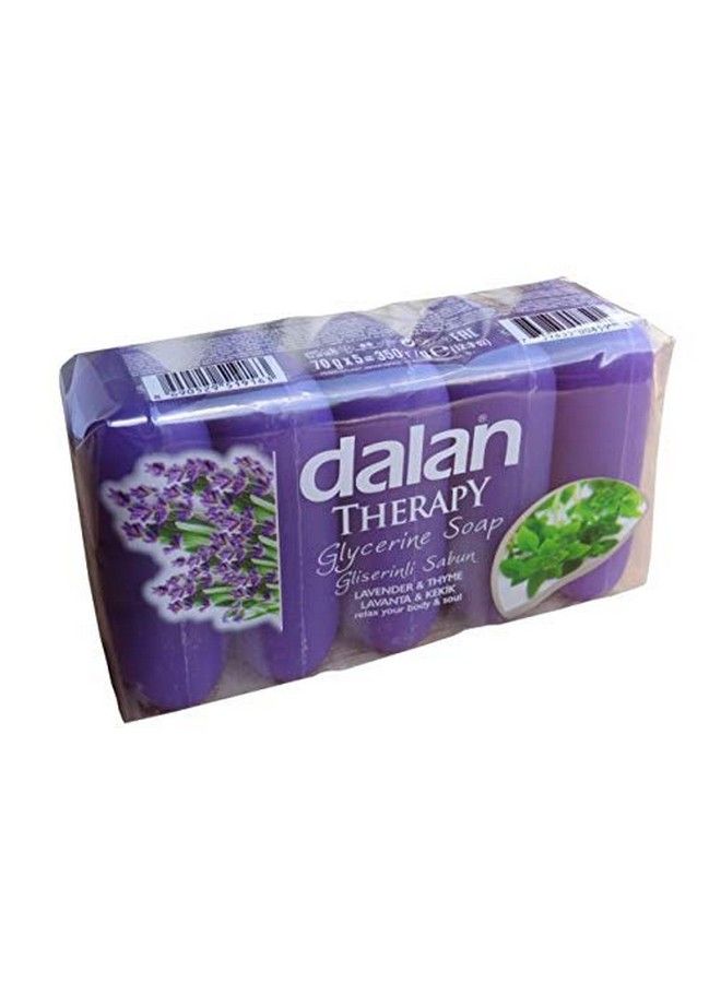 Dalan Therapy Glycerine Soap Lavendar & Thyme (70 G X 5). Mfg & Imp From Turkey. E.U. - Image 3