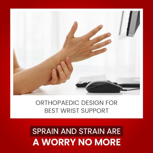 Dr. Ortho Dr.Ortho Wrist Brace With Thumb,Wrist Hand Brace For Men & Women, Wrist Support | Support for Pain Relief & Stabilization | Lightweight Wrist Support for Arthritis, Sprains Pack Of 1 (Black) - Image 5