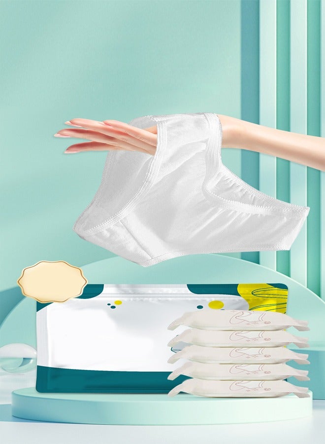 fashionhome Ergonomic Design Comfortable High Elastic Individually Wrapped 100% Cotton Sterilized Large Size Women Underwear  - Image 1