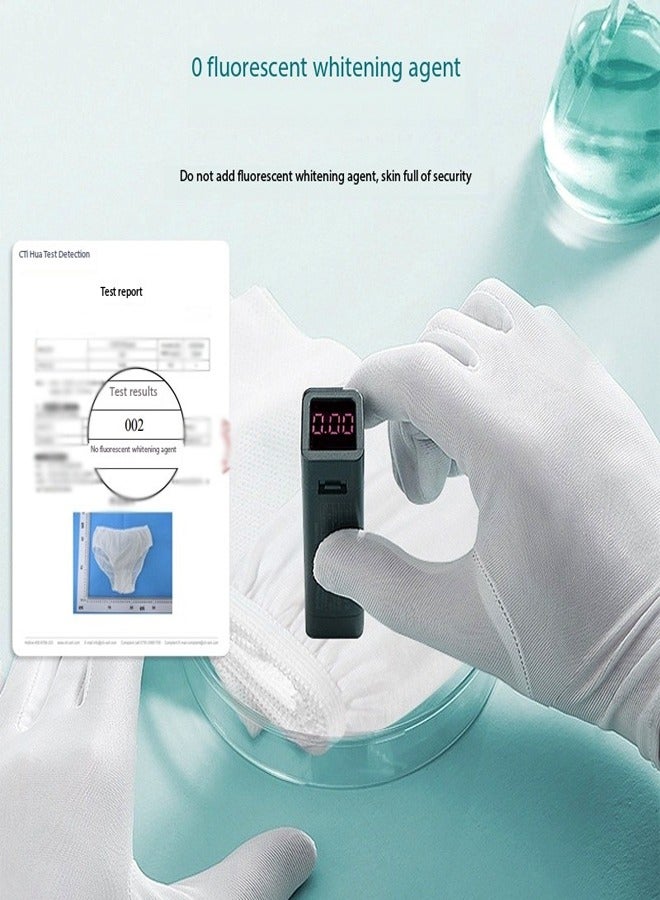 fashionhome Ergonomic Design Comfortable High Elastic Individually Wrapped 100% Cotton Sterilized Large Size Women Underwear  - Image 3