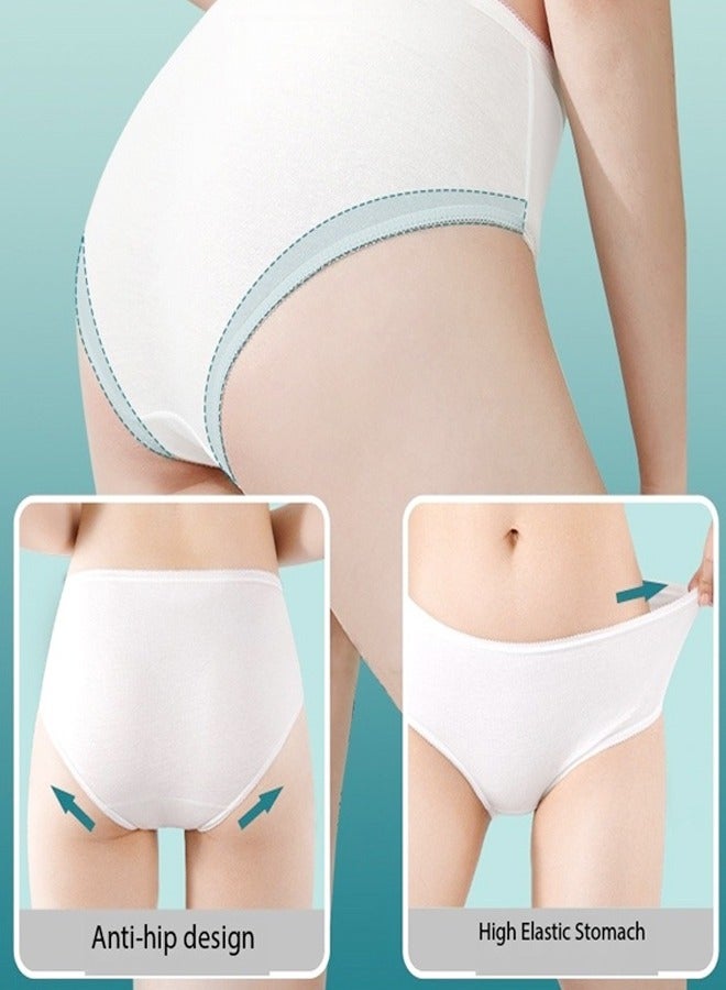 fashionhome Ergonomic Design Comfortable High Elastic Individually Wrapped 100% Cotton Sterilized Large Size Women Underwear  - Image 2
