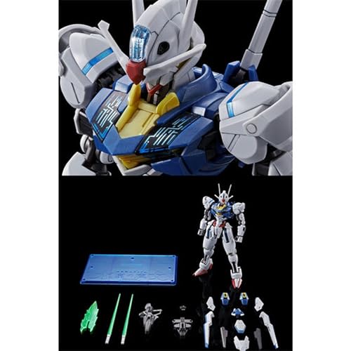 BANDAI SPIRITS بانداي - موبايل سوت غاندام: الساحرة من كوكب الزئبق - نموذج HG 1/144 غاندام إيريل [درجة PERMET ستة] (استيراد من اليابان) - Image 4