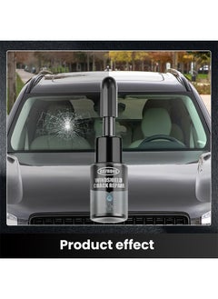 RAYHONG Windshield Crack Repalr For Glass Crack Repair Adhesive, For Chips And Cracks Car Glass Repair Kit, Cracks Gone Glass Kit Automotive Windscreen Tool For Fixing Chips  - Image 5