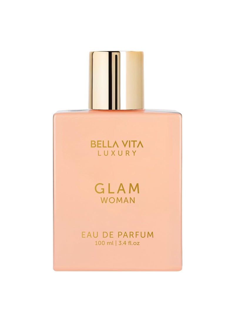 Bella Vita Luxury - Bellavita Luxury GLAM Perfume for women | Long-Lasting Eau De Parfum | Gift for birthdays and anniversary | Vegan and Cruelty-free | perfume oil imported from France, Spain, and Italy - Image 1