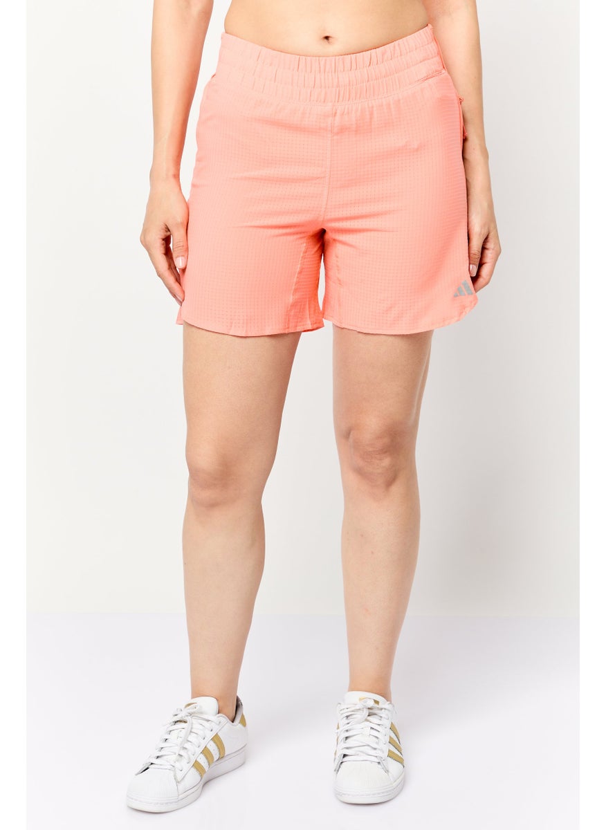 Adidas Women Sportswear Fit 6 Inseam  Running Shoes, Coral  - Image 1