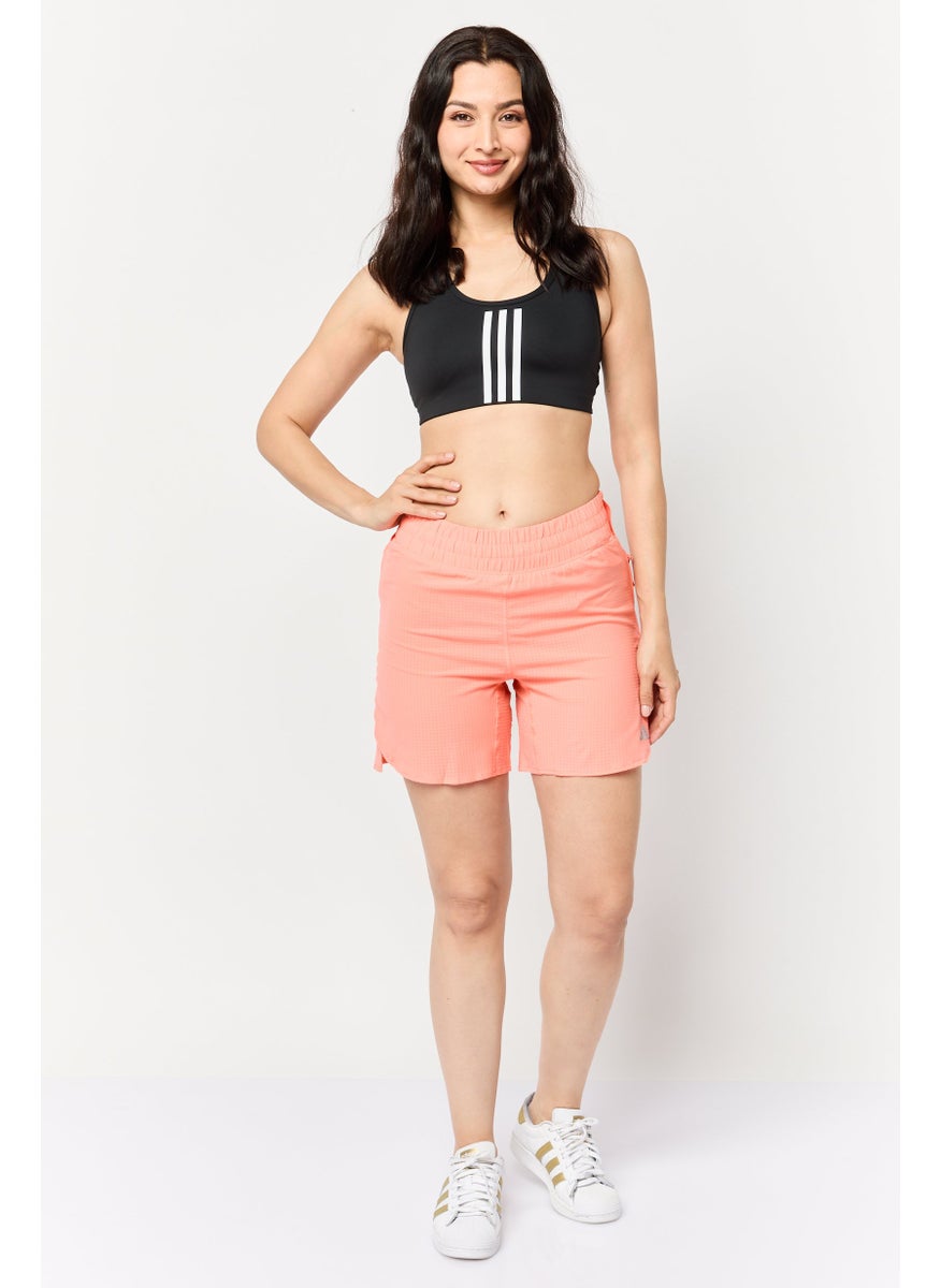 Adidas Women Sportswear Fit 6 Inseam  Running Shoes, Coral  - Image 2