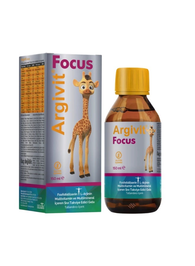 Argivit Focus Syrup 150ml - Image 1
