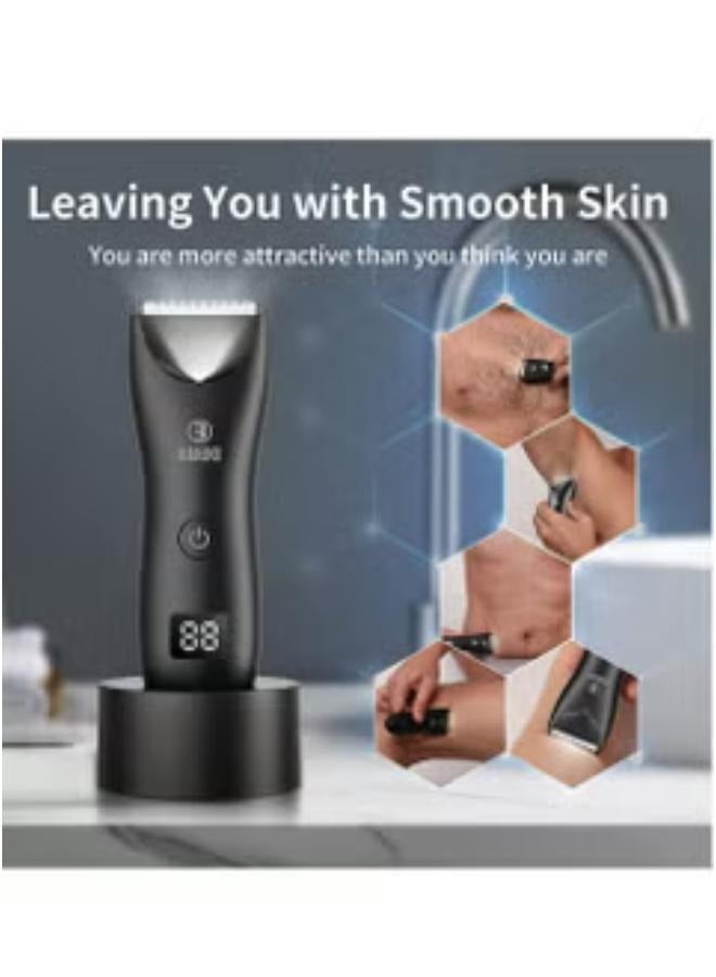 Denx Professional under belt trimmer, compact hair clipper, easy hair trimming, waterproof - Image 4