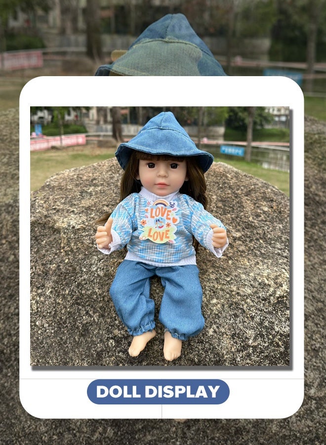 Baby doll, lifelike baby doll - A lifelike baby doll crafted from soft silicone material, 3D simulated series baby doll, suitable for all age groups. - Image 2