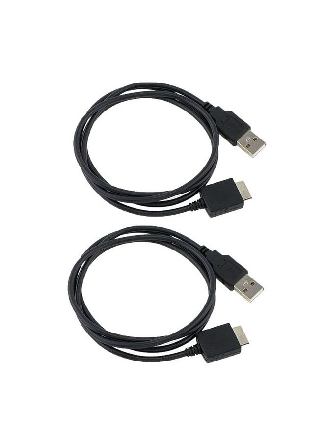 PAINISTIC YICHUMY 2 Packs! Replacement USB Data Cable Cord for Sony Walkman Charger Cord NWZ-A15 NWZ-A17 MP3 Player Sony Walkman Charger NWZ S544 S545 Sony MP3 Player Charger Cord  - Image 1