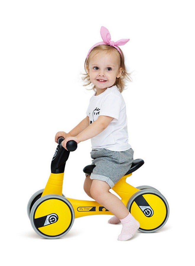 Baby Bicycle Cute Toys for 1 Year Old Boy and Girl Toddler Bike 12-36 Months Baby Walker Riding Gifts No Pedal Infant 4 Wheels Baby's First Birthday Gift  - Image 1