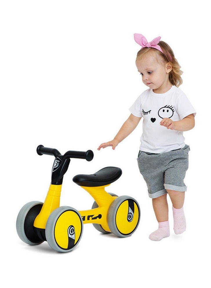 Baby Bicycle Cute Toys for 1 Year Old Boy and Girl Toddler Bike 12-36 Months Baby Walker Riding Gifts No Pedal Infant 4 Wheels Baby's First Birthday Gift  - Image 2