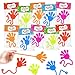 Leetous Valentines Day Gifts for Kids School 20 Pcs Non Candy Sticky Hands Toys with Exchange Cards Valentine Goodie Bag Stuffers Treats Prizes Classroom Students Party Favor Supplies for Toddlers Boy Girls - Image 2